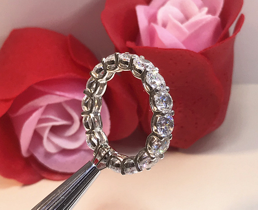 Anillo de Diamante Simulado Apilable y Versátil - Image 8