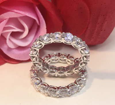 Anillo de Diamante Simulado Apilable y Versátil - Image 6