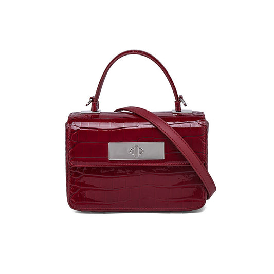 Bolso Bandolera de Cuero Coreano para Mujer - Estilo Moderno y Versátil