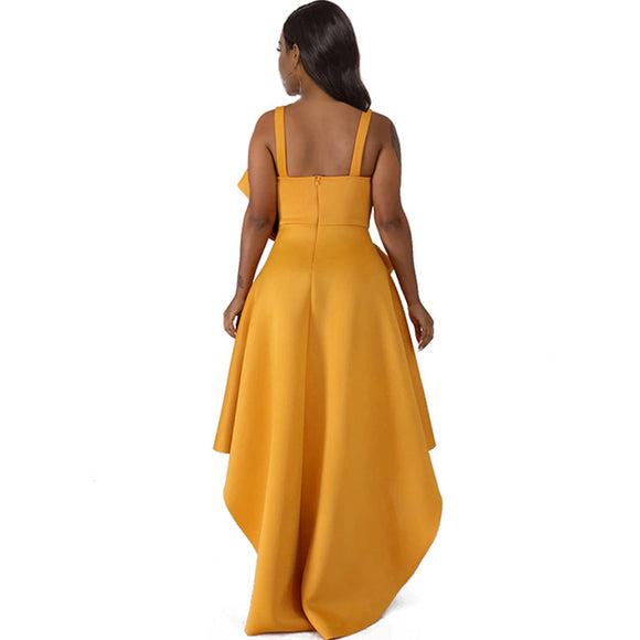 Vestido Asimétrico Slim Fit para Mujer
