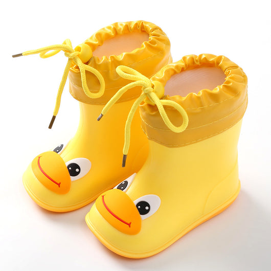 Botas de Lluvia Infantiles con Forro de Terciopelo - Calidez y Protección - Image 12