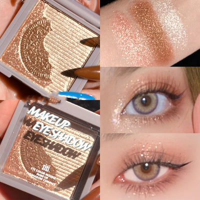 Paleta de Sombras Tres Colores Perla Glitter Tonos Tierra - Image 11