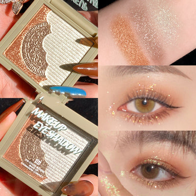 Paleta de Sombras Tres Colores Perla Glitter Tonos Tierra - Image 9