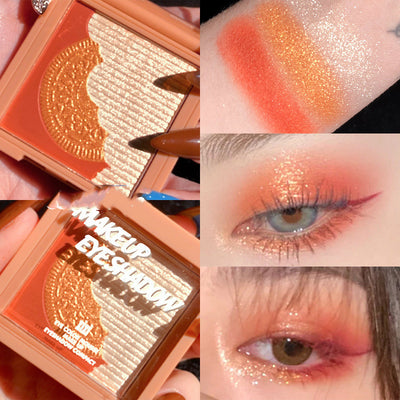 Paleta de Sombras Tres Colores Perla Glitter Tonos Tierra - Image 8
