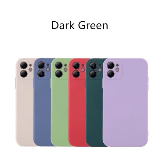 Funda para iPhone con Diseño Cubo Rubik y Bordes Reforzados