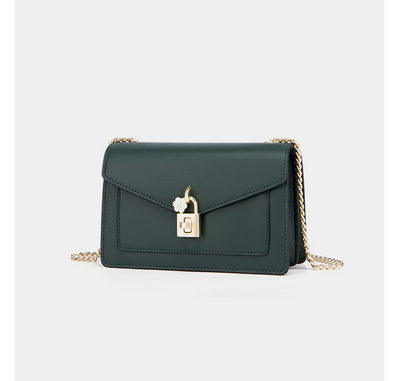 Bolso Bandolera de Piel Genuina con Cadena para Mujer - Image 6