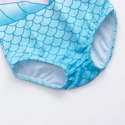 Traje de Baño Entero Estampado Escamas de Pez - Image 4