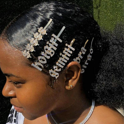 Pinza de Cabello Personalizada con Letras - Accesorios DIY Constelación - Image 13