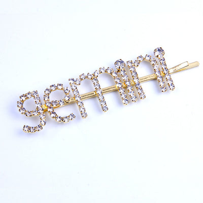 Pinza de Cabello Personalizada con Letras - Accesorios DIY Constelación - Image 22