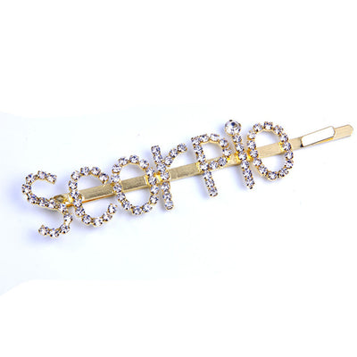 Pinza de Cabello Personalizada con Letras - Accesorios DIY Constelación - Image 23