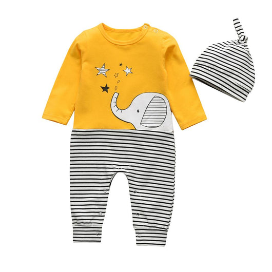 Pijama Estampado Elefante Unisex para Bebé - Image 4