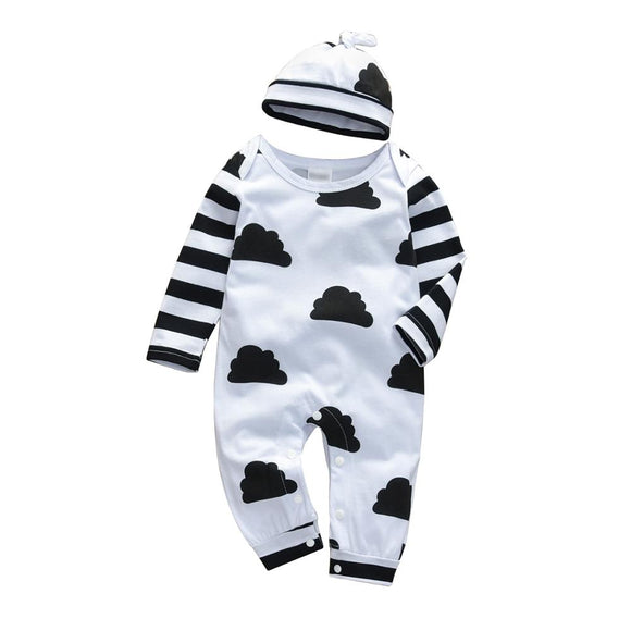 Pijama Estampado Elefante Unisex para Bebé