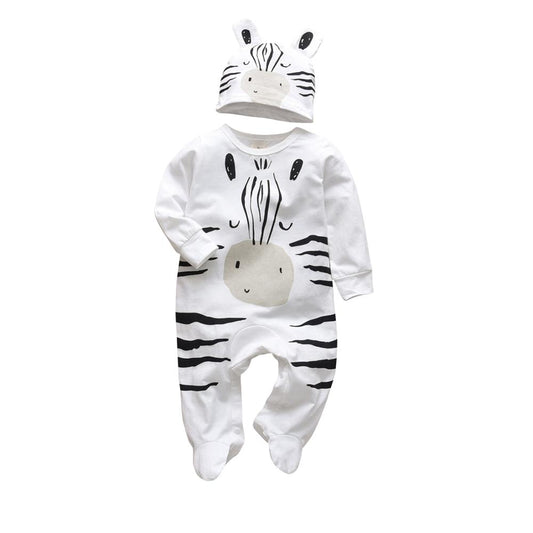 Pijama Estampado Elefante Unisex para Bebé
