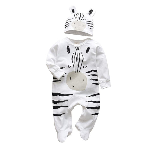 Pijama Estampado Elefante Unisex para Bebé