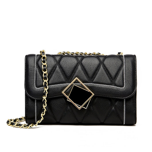 Bolso de Hombro Cuero Genuino Baotou Estilo Urbano para Mujer - Image 2