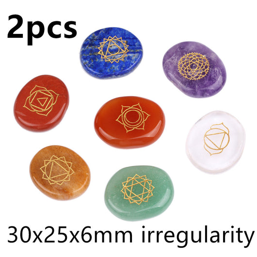 Piedras de Bolsillo de los 7 Chakras - Cristales Naturales - Image 7