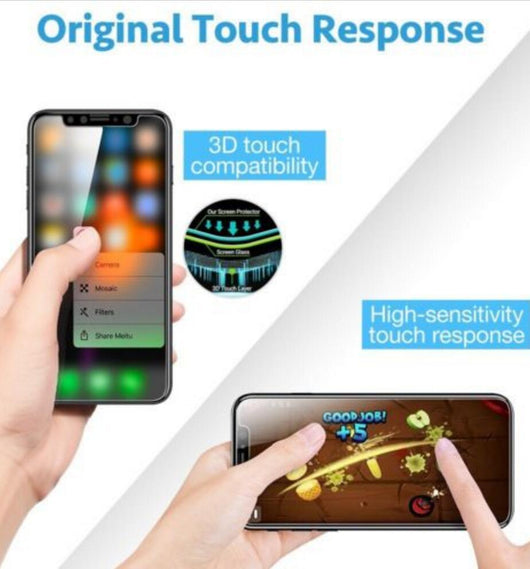Protector de Pantalla Templado Compatible con iPhone 12, 11, XS Max, 8, 7 y 6 - Image 2
