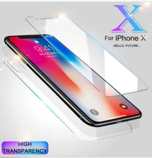 Protector de Pantalla Templado Compatible con iPhone 12, 11, XS Max, 8, 7 y 6