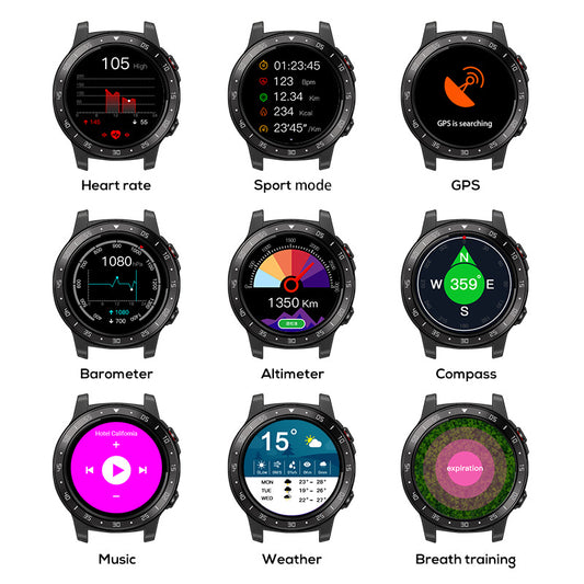 Reloj Deportivo GPS North Edge con Llamadas Bluetooth y Múltiples Modos - Image 2