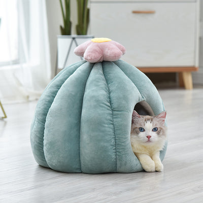 Casa Kennel para Perros Pequeños y Medianos con Diseño Cactus