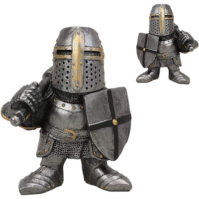 Figura Decorativa Caballero Medieval Retro para Escritorio