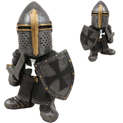 Figura Decorativa Caballero Medieval Retro para Escritorio - Image 7