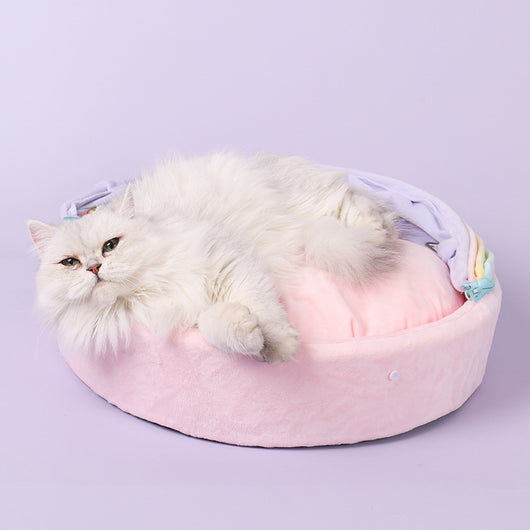 Cama Arcoíris para Gatos - Colchoneta Suave y Acogedora - Image 5