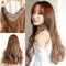 Peluca Larga Ondas Voluminosas Estilo Completo para Mujer