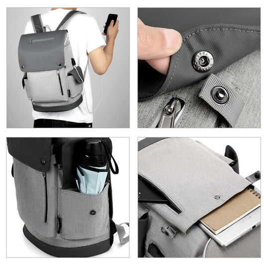 Mochila Ejecutiva con Carga USB - Backpack Inteligente para Negocios - Image 8
