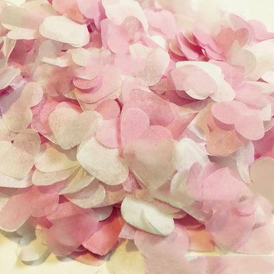 Confeti de Corazones Rojo Melocotón - Decoración de Mesa para Bodas y Celebraciones - Image 13