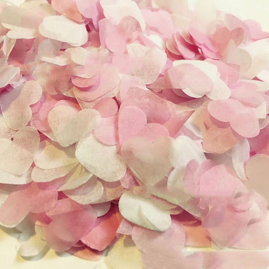 Confeti de Corazones Rojo Melocotón - Decoración de Mesa para Bodas y Celebraciones - Image 13