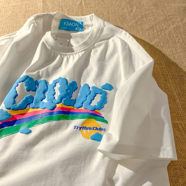 Playera de Manga Media a Juego para Parejas