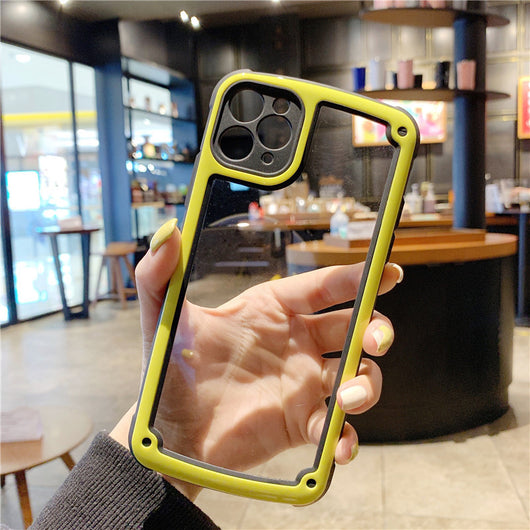 Funda Protectora Híbrida con Borde Jelly y Panel Acrílico Transparente - Image 11