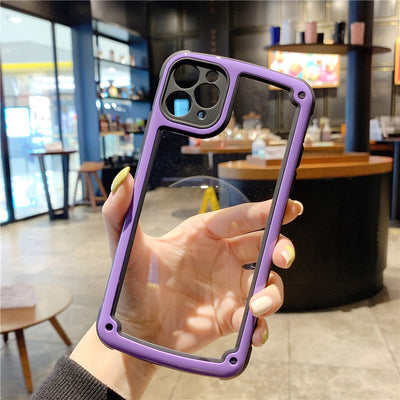Funda Protectora Híbrida con Borde Jelly y Panel Acrílico Transparente - Image 5