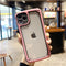Funda Protectora Híbrida con Borde Jelly y Panel Acrílico Transparente
