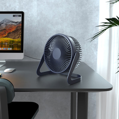 Ventilador de Escritorio 5 Pulgadas Silencioso USB para Oficina y Dormitorio - Image 9