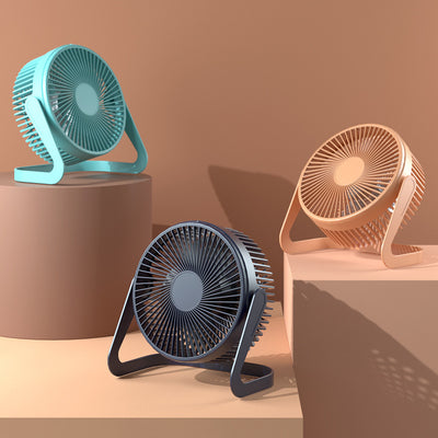 Ventilador de Escritorio 5 Pulgadas Silencioso USB para Oficina y Dormitorio - Image 6