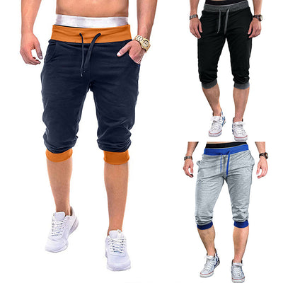 Pantalones Deportivos Cortos con Detalles Contrastantes para Hombre - Image 5