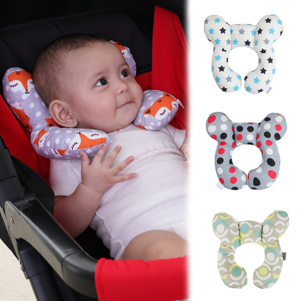 Almohada Cervical en U para Bebé - Protector de Cuello Portátil