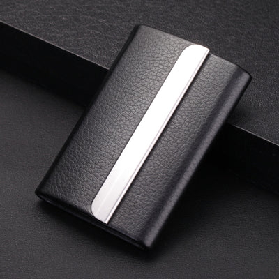 Estuche para Tarjetas de Presentación en Acero Inoxidable con Cierre Magnético de Cuero - Image 15