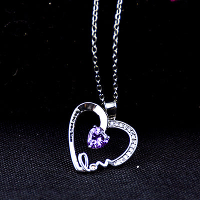 Collar Corazón de Durazno con Grabado Te Amo Mamá - Regalo Día de Madres - Image 11