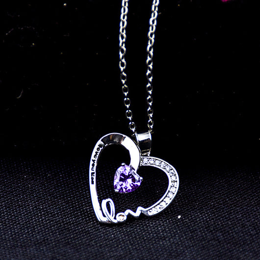 Collar Corazón de Durazno con Grabado Te Amo Mamá - Regalo Día de Madres - Image 11
