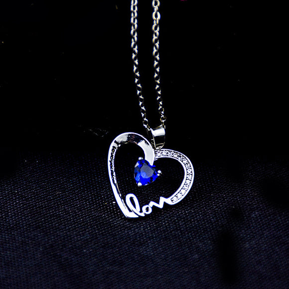 Collar Corazón de Durazno con Grabado Te Amo Mamá - Regalo Día de Madres