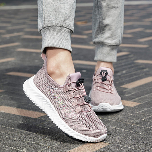 Zapatillas Deportivas Mujer Tejido Volador Transpirable Ultraligeras Comodas