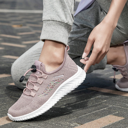 Zapatillas Deportivas Mujer Tejido Volador Transpirable Ultraligeras Comodas - Image 3
