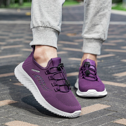Zapatillas Deportivas Mujer Tejido Volador Transpirable Ultraligeras Comodas - Image 2