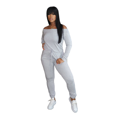 Mono Elegante de Un Hombro con Mangas Largas para Mujer - Image 8
