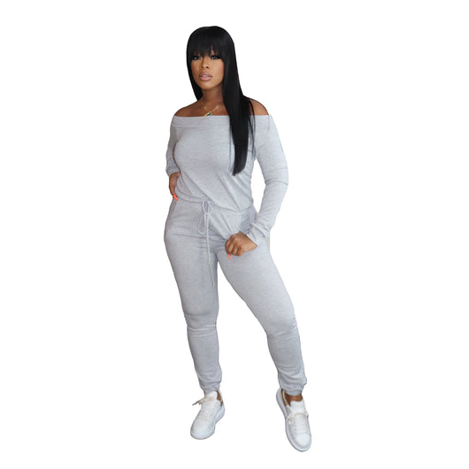 Mono Elegante de Un Hombro con Mangas Largas para Mujer - Image 3