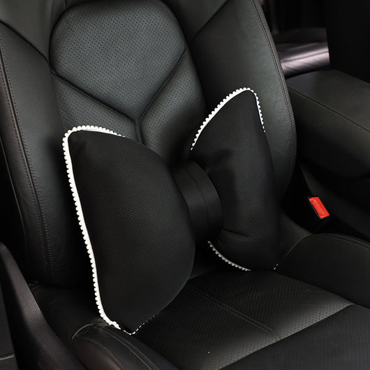 Cojín de Cuello y Reposacabezas con Estampado de Moño para Auto - Image 8