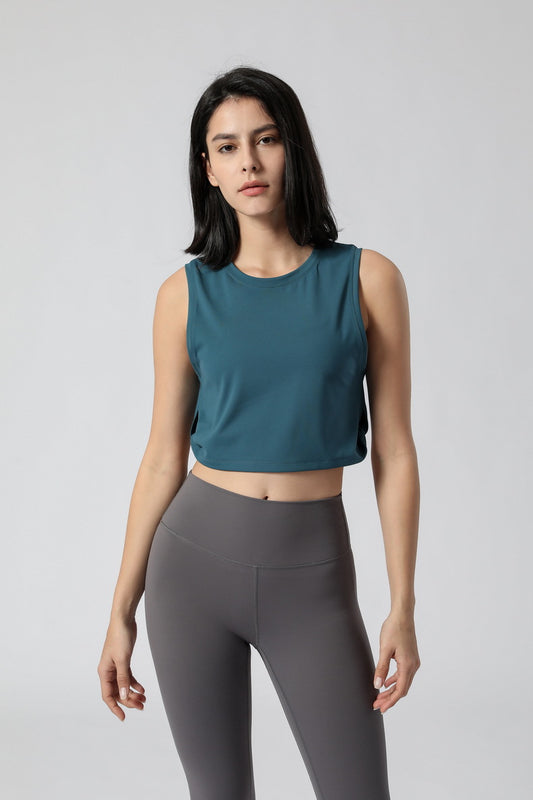 Chaleco Deportivo para Yoga Mujer Holgado sin Soporte - Image 2